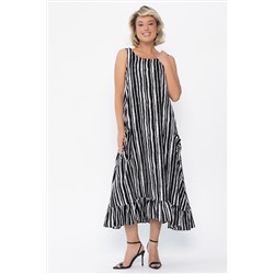 Сарафан Нимфа (черно-белый) П14052-10М