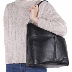 Сумка 575744 black Velina Fabbiana-Safenta