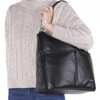 Сумка 575744 black Velina Fabbiana-Safenta