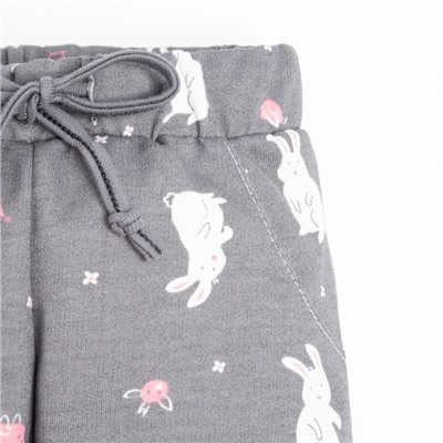 Ползунки - штанишки «Крошка Я» Princess, рост 68-74 см, серые