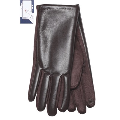 Перчатки жен. Исинь 2336 иск.кожа/сенсор