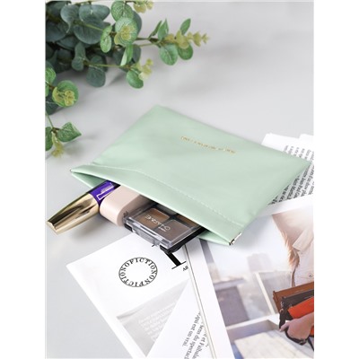 Косметичка 18х13 см салатовая / XN-002GR /уп 300/на магните