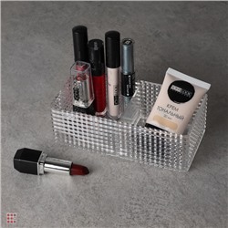 VETTA Органайзер для косметики универсальный CRYSTAL, 16,5x8,5x5,3 см