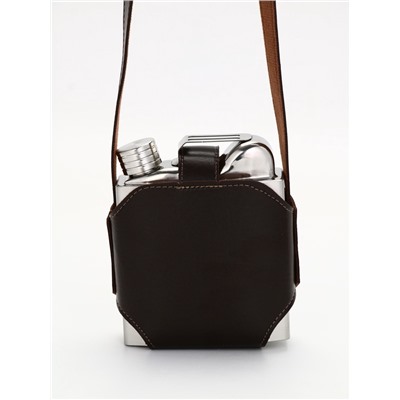 Фляжка «СССР», нержавеющая сталь, чехол, 540 мл