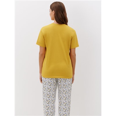 Omsa Пижама OmD 0226D CONFETTI Пижама жен. (Футболка+Брюки прямые), СО