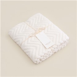Полотенце махровое SL HOME: Geometry «Блан де Блан», 67×140 см