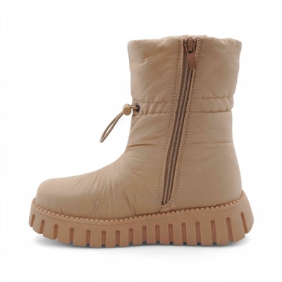 Дутики А5016-11 бежевые