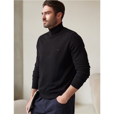 Свитер из хлопка с нейлоном