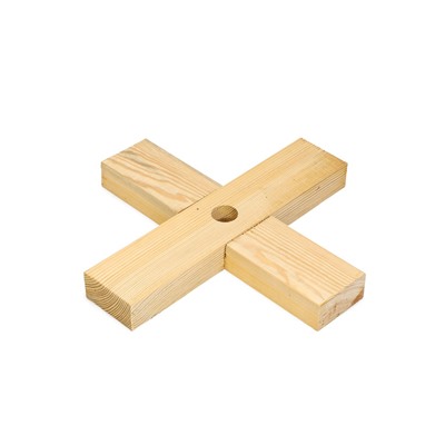 Подставка для ёлки, d=35 мм, дерево, Greengo