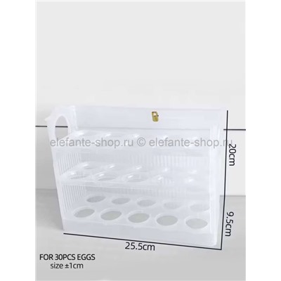 Контейнер для хранения 30 яиц S-225 прозрачный (BJ)