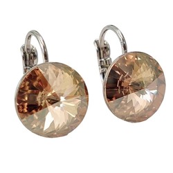 Серьги с кристаллами Swarovski