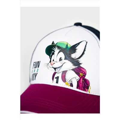 Кепка текстильная для мальчиков PLAYTODAY, 1242389