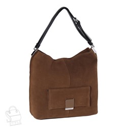 Сумка женская кожаная 99505AA brown Velina Fabbiano-Safenta