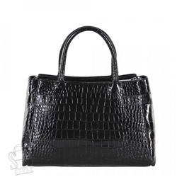 Сумка женская кожаная 8807VG black Vitelli Grassi