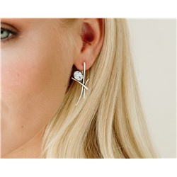 Серьги "Штрих"