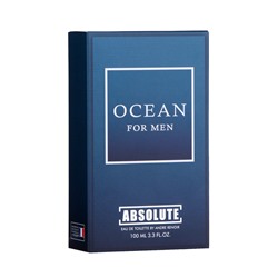 Туалетная вода мужская Absolute Ocean (по мотивам Aqua Pour Homme), 100 мл