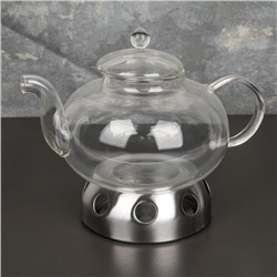 Подставка-подогрев, 13.5×6.5 см, нержавеющая сталь