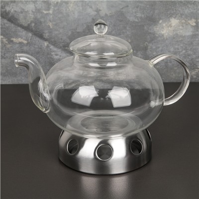 Подставка-подогрев, 13.5×6.5 см, нержавеющая сталь