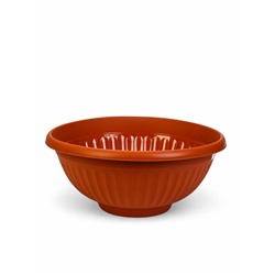 Кашпо-миска для цветов IDEA «Ливия», 21.7 л, d=49 см, h=22 см, терракот