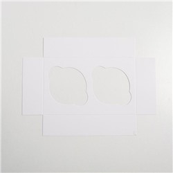 Коробка для капкейков «С Новым годом!» 10×16×10 см