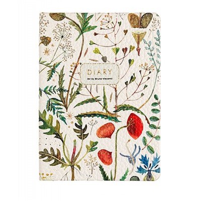 Ежедневник недатированный А6+ FLEX "FLORA.Луговые травы" 3-742/19 Bruno Visconti