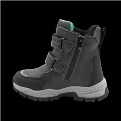 Ботинки мембранные на меху А6671-3 серые