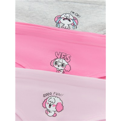 ТРУСЫ ДЛЯ ДЕВОЧЕК (3ШТ.) 417747-3