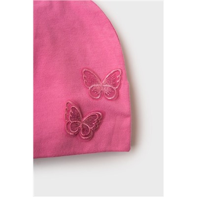 Шапка детская трикотажная для девочек, 2 шт в комплекте PLAYTODAY, 1240074