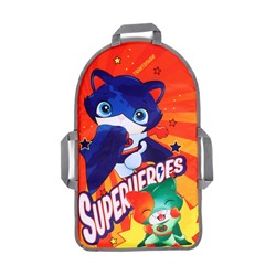 Ледянка мягкая Superheroes, прямоугольная, 53×36 см, толщина 1.8 см, разноцветная