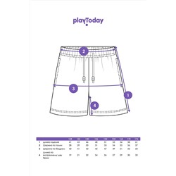 Шорты PLAYTODAY, 1121401