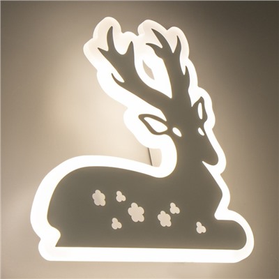 Бра «Олень» LED 10 Вт 4000K белый 34×4.5×22 см