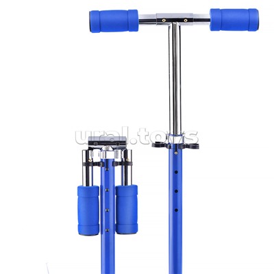 Самокат 2-х колесный ROCKET,колеса PU/ 125 мм,ABEC 7, синий