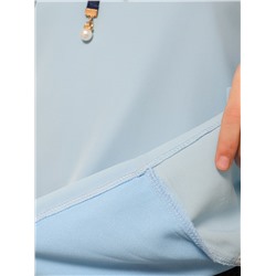 Блузка для девочки длинный рукав Соль&Перец