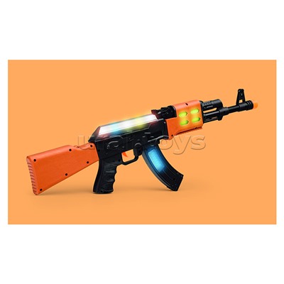 Автомат Калашникова, на батарейках, в пакете