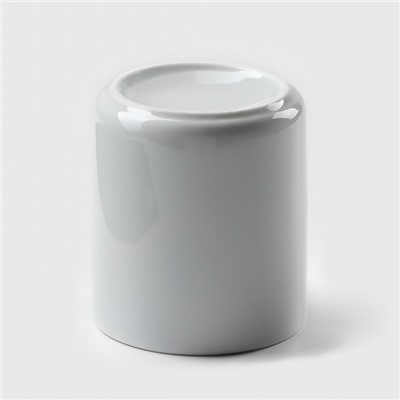 Стакан Добрушский завод «Эльза», 350 мл, d=8.2 см, фарфор, серый