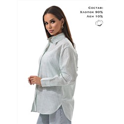 Женская рубашка оверсайз в полоску CRACPOT