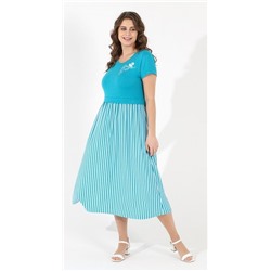 Платье ЖАСМИН (бирюзовый)