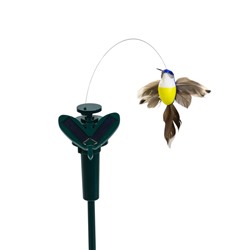 Штекер летающий «Птичка», на солнечной батарее, МИКС