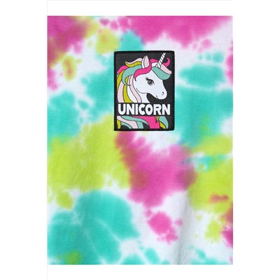 Комплект трикотажный для девочек: фуфайка (футболка), шорты PLAYTODAY, 1243353