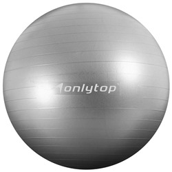 Фитбол ONLYTOP, d=65 см, 900 г, антивзрыв, цвета МИКС