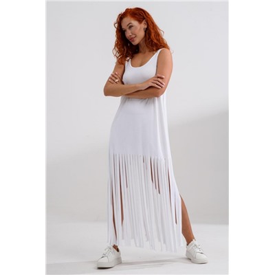 7488 Платье женское (Белый)