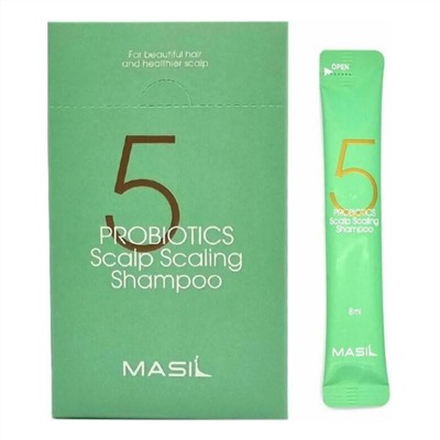 Masil Шампунь для волос глубокоочищающий с пробиотиками / 5 Probiotics Scalp Scaling Shampoo, 8 мл x 20 шт. 18696
