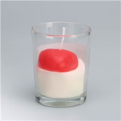 Ароматическая свеча в стакане Scented Candle, жасмин, 5×6.5 см