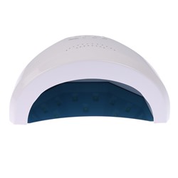 Лампа для маникюра Luazon LUF-17, UV/LED, 30 диодов, 48 Вт, таймер, USB, белая