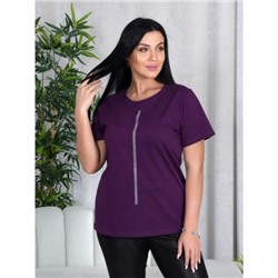 Футболка Шик (Баклажан)