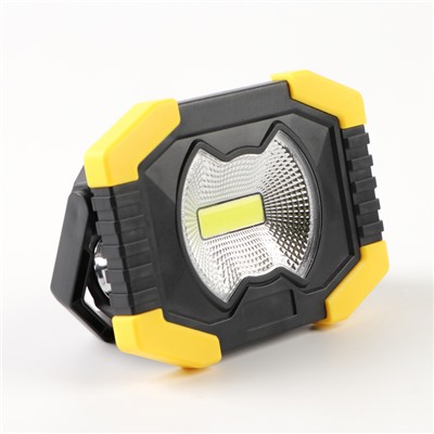 Светодиодный прожектор-светильник, 1200 мАч, 20 Вт, LED, COB, солнечная батарея