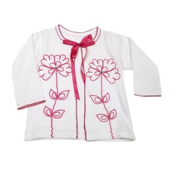 25720 Кофточка вязаная для девочки