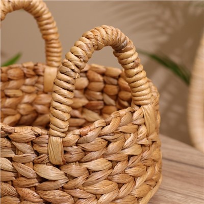 Корзинка плетёная 20×20×16 см