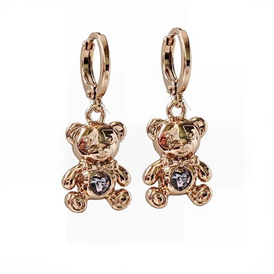 Серьги с кристаллами Swarovski