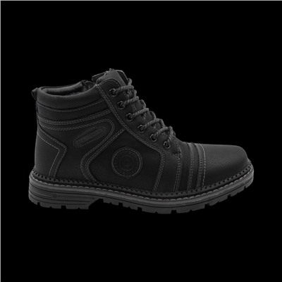 Ботинки на меху 9537-2 черные